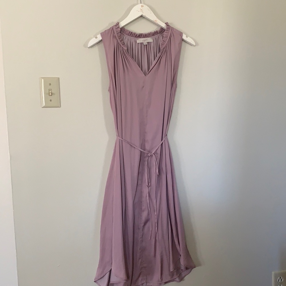 LOFT Lilac Dress